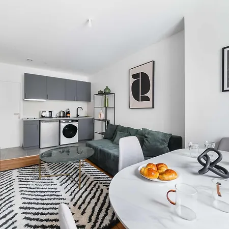 Cosy 2 Pieces Au Coeur Du 19e - 4p Appartamento Parigi