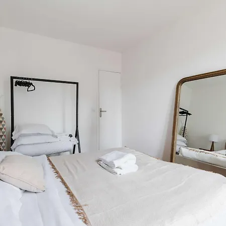 Cosy 2 Pieces Au Coeur Du 19e - 4p Appartamento *